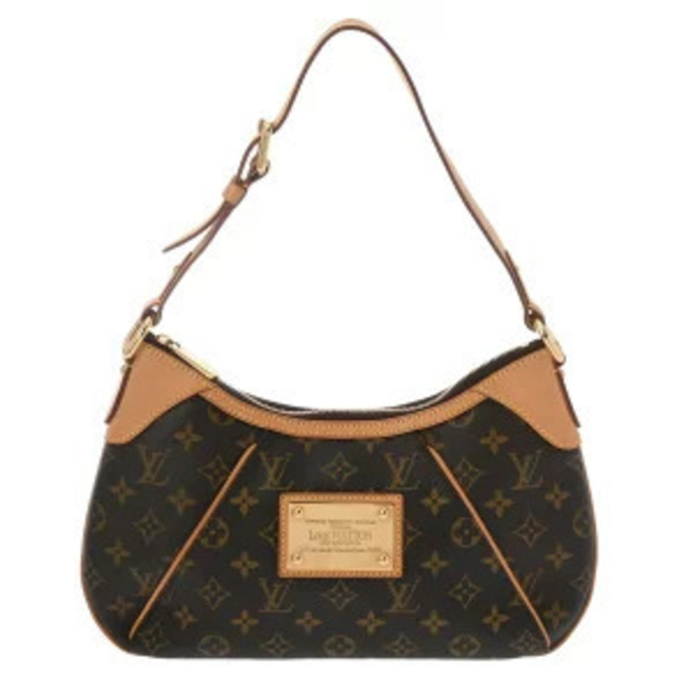 Louis Vuitton Monogram Thames Brown Canvas Handbag